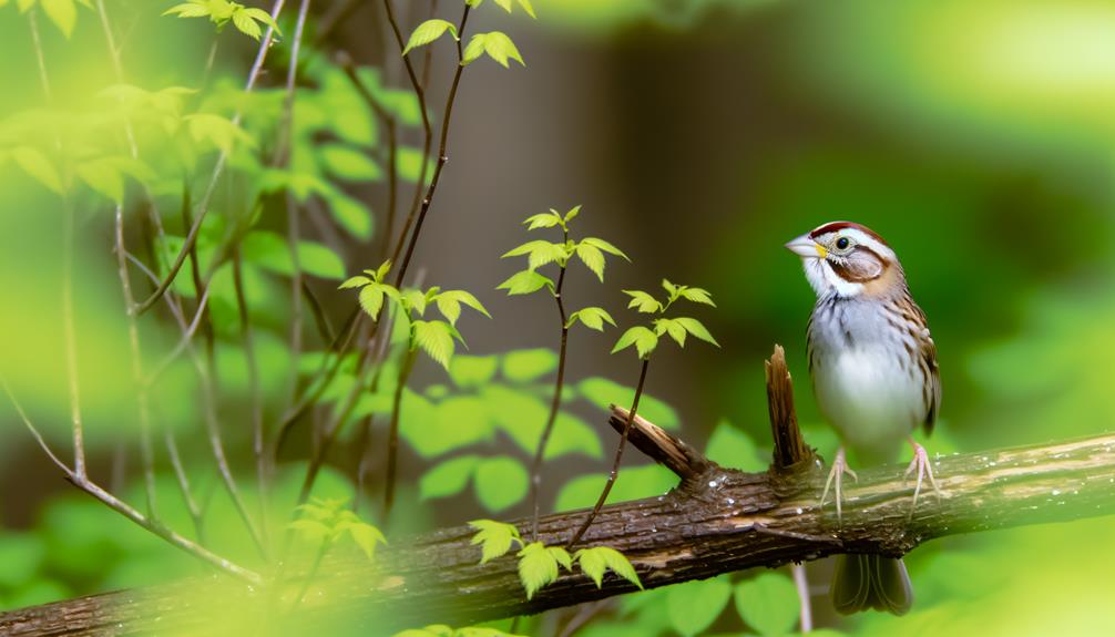 study white throated sparrows thoroughly